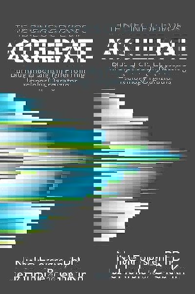 Accelerate book cover